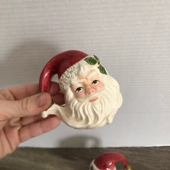 Vtg Fitz & Floyd Santa S&P Shakers - Picture 6 of 14